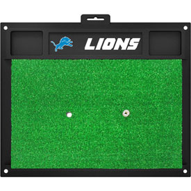 Fan Mats NFL Detroit Lions Golf Hitting Mat 20 X 17