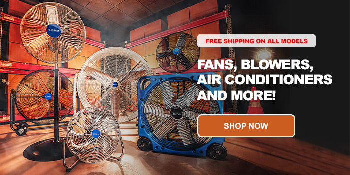 Fans, Blowers, Air Conditioners And More